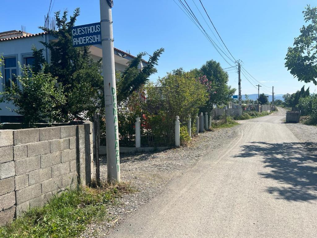 Guest House Andersoni Dhoma Plazhi Andersoni Shen Ded Gjoni Εξωτερικό φωτογραφία